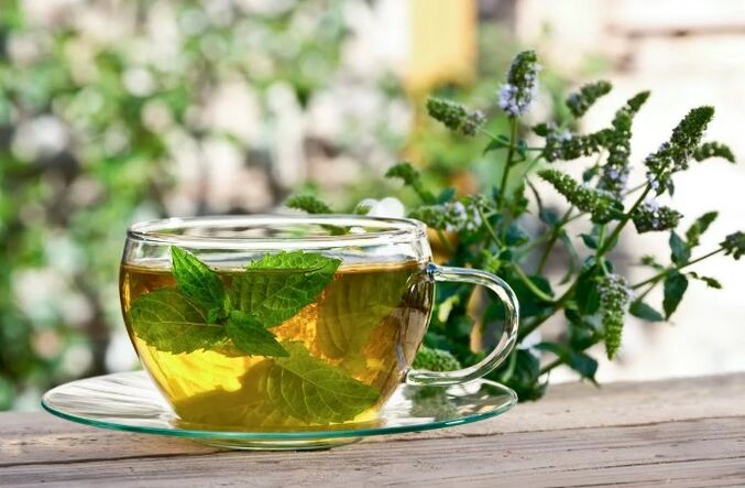 Thé à la menthe